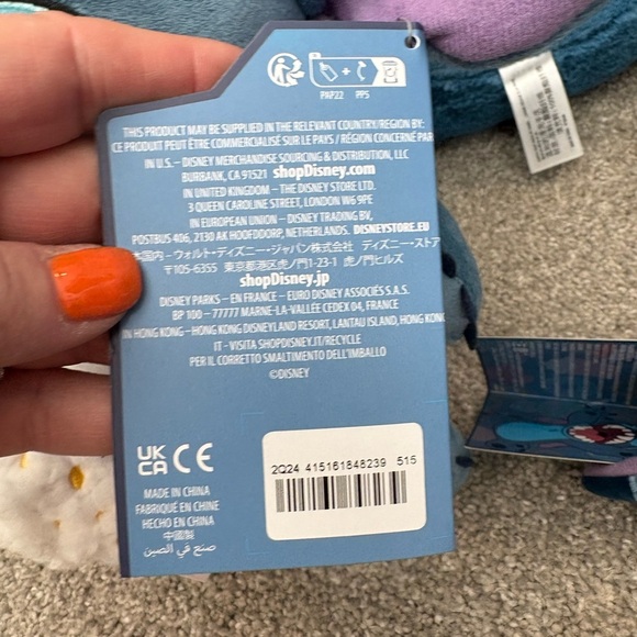 Disney Stitch Attacks Snacks Plush popcorn limited run February - Picture 7 of 10